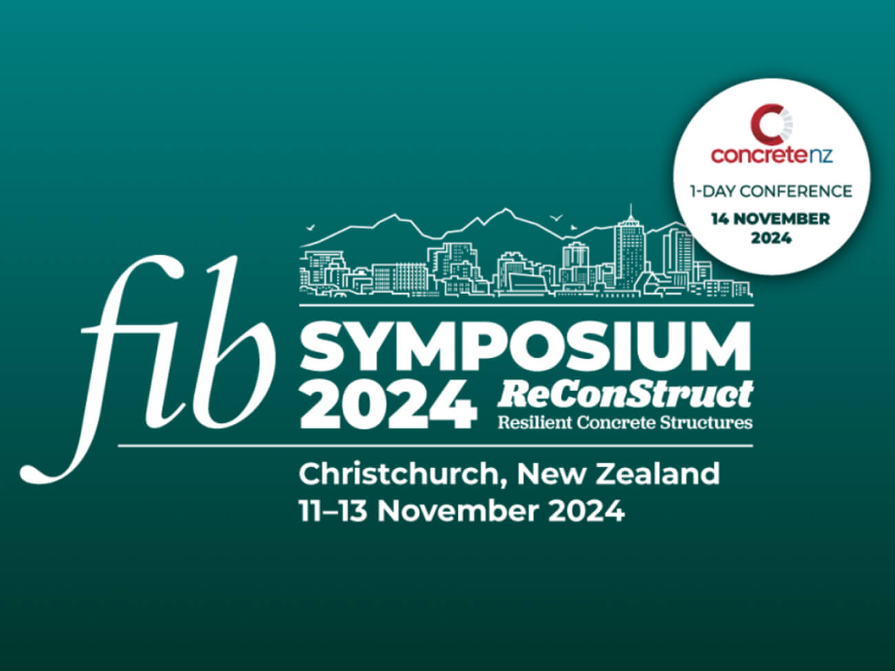 fib Symposium 2024 flyer