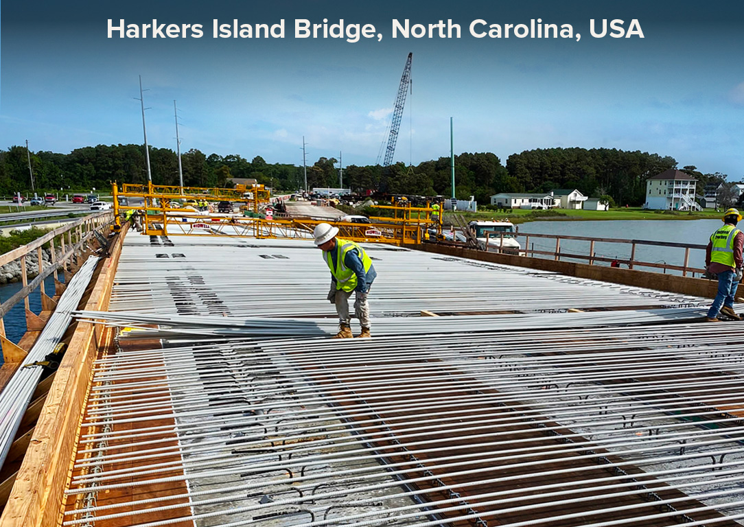 Hackers Island Bridge, North Carolina, USA