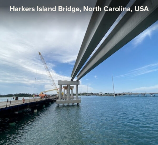 Hackers Island Bridge, North Carolina, USA